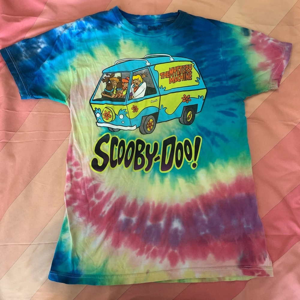 Scooby doo tie-dye T-shirt 🍄